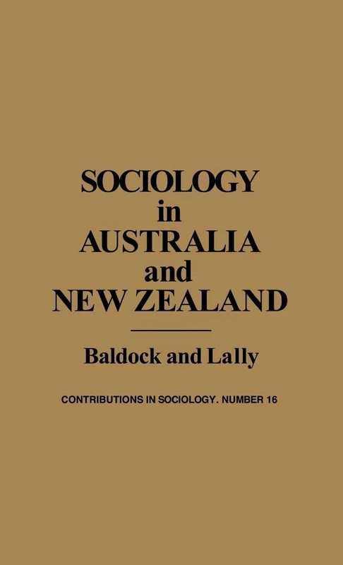 Sociology in Australia and New Zealand: Theory and Methods (Controversies in Science) - Image 1