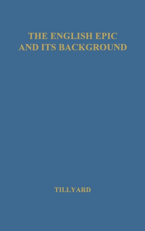 The English Epic and Its Background - Image 1