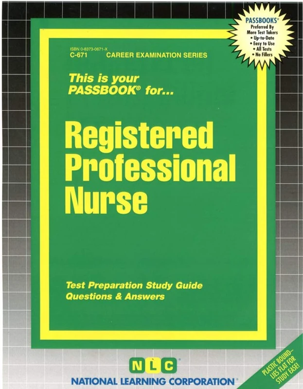 Registered Professional Nurse: Passbooks Study Guide (Career Examination)