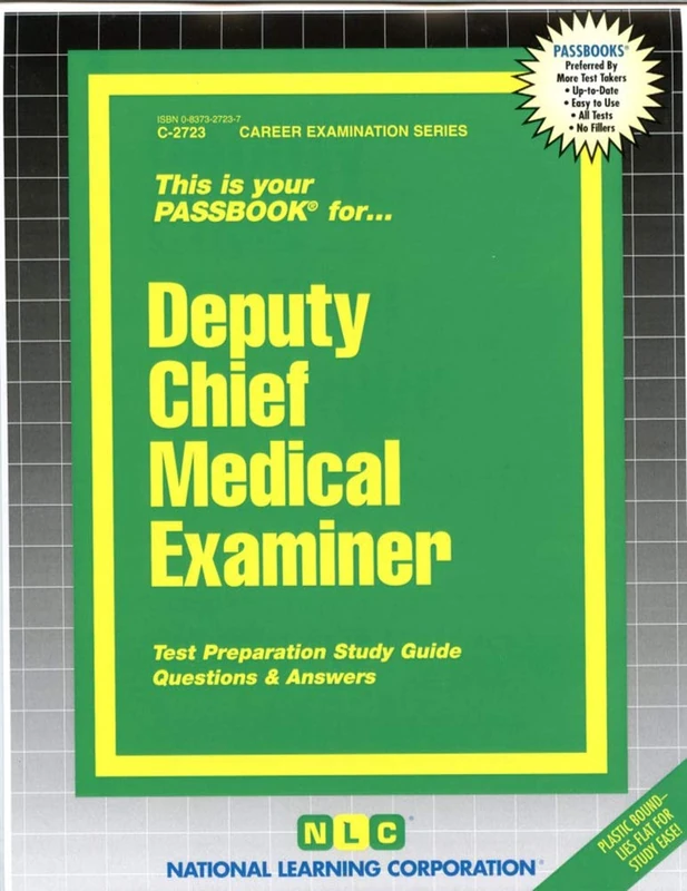 Deputy Chief Medical Examiner: Passbooks Study Guide - Image 1