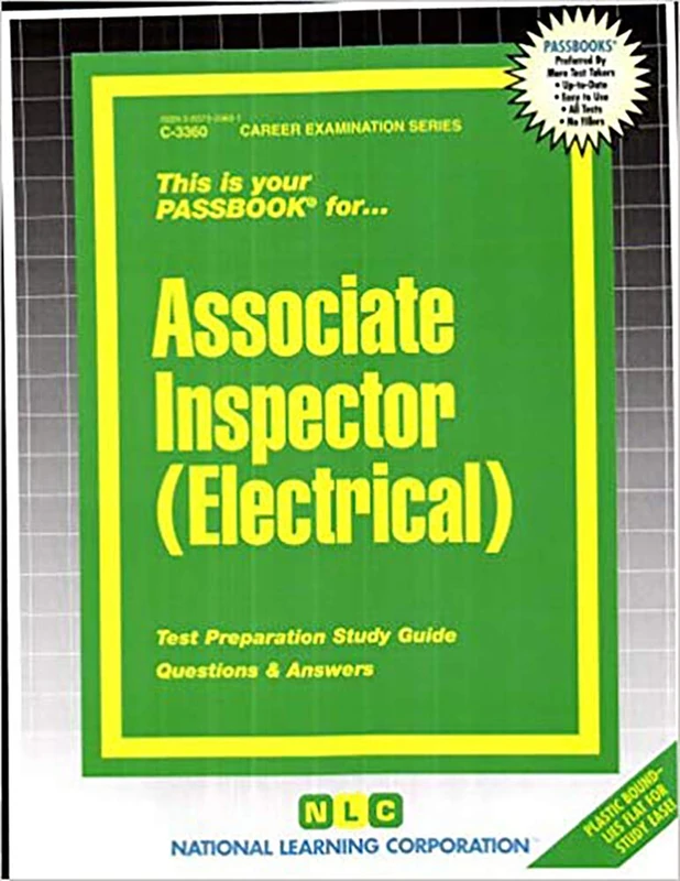 Associate Inspector (Electrical): Passbooks Study Guide (Career Examination Series: C-3360)