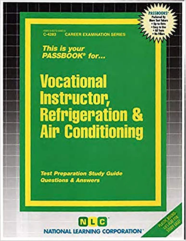 Vocational Instructor, Refrigeration and Air Conditioning: Passbooks Study Guide