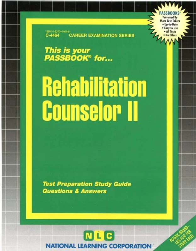 Rehabilitation Counselor II: Passbooks Study Guide: 2 - Image 1
