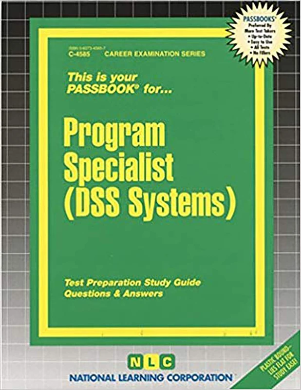 Program Specialist (DSS Systems): Passbooks Study Guide (Passbooks Study Guide: Career Examination)