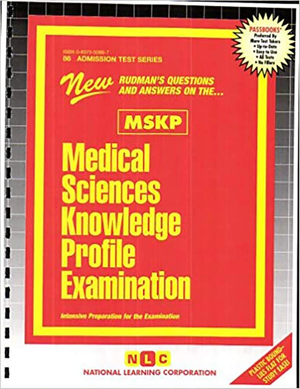 MEDICAL SCIENCES KNOWLEDGE PROFILE EXAMINATION (MSKP): Passbooks Study Guide (Admission Test)