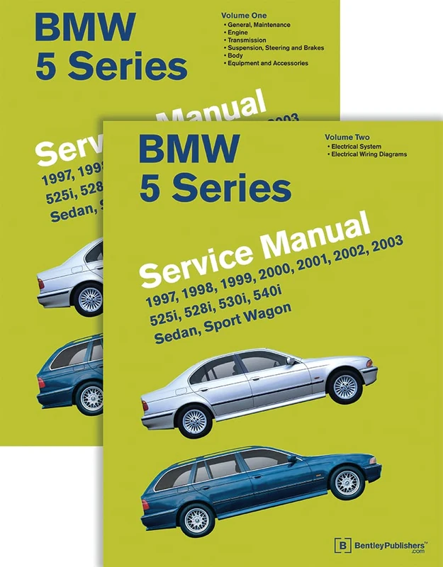 BMW 5 Series Service Manual 1997-2003 (E39): 525i, 528i, 530i, 540i, Sedan, Sport Wagon