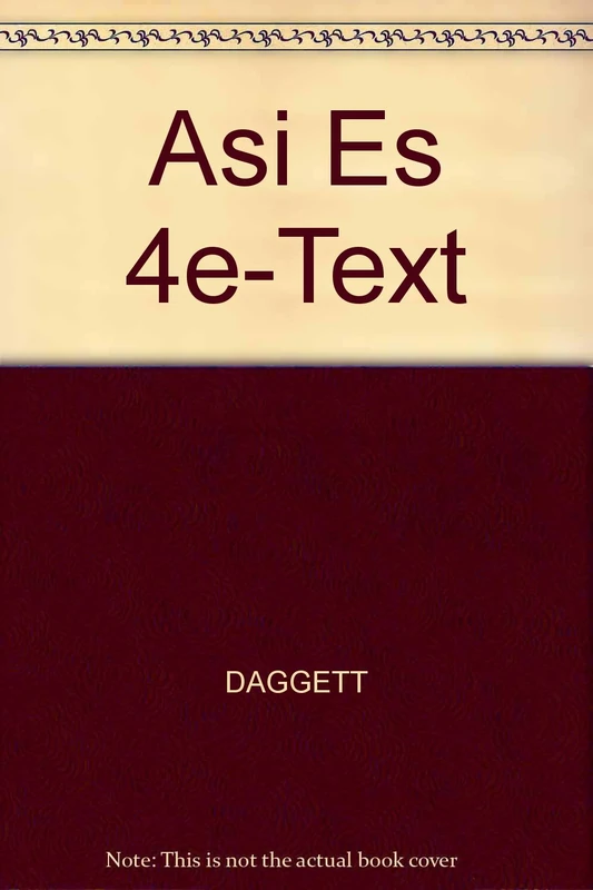Asi Es 4e-Text
