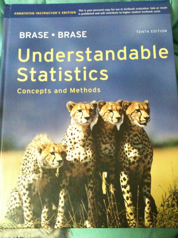 Cengage Learning Understandable Statistics: Concepts and Methods