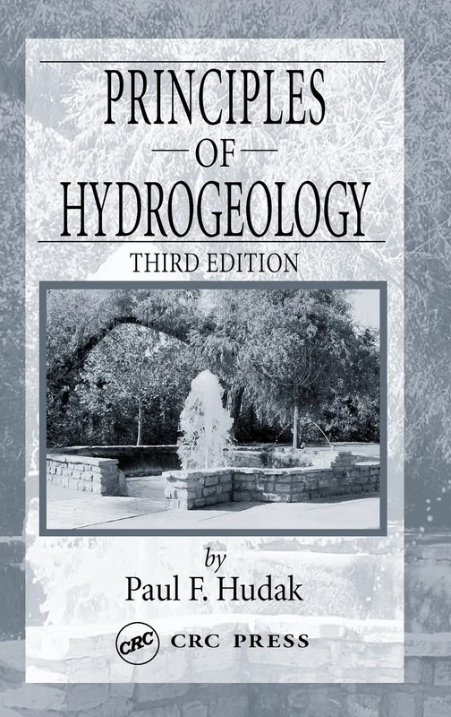 CRC Press Principles of Hydrogeology - Third Edition Book