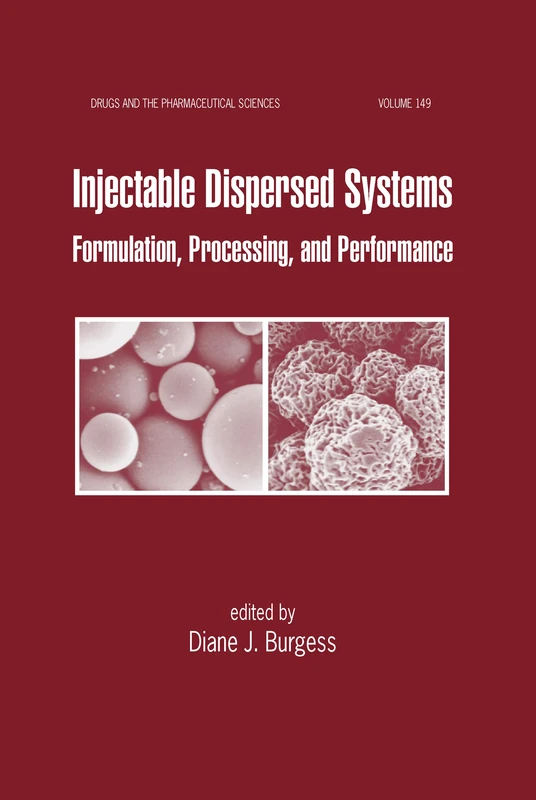 CRC Press Injectable Dispersed Systems - Pharmaceutical Guide