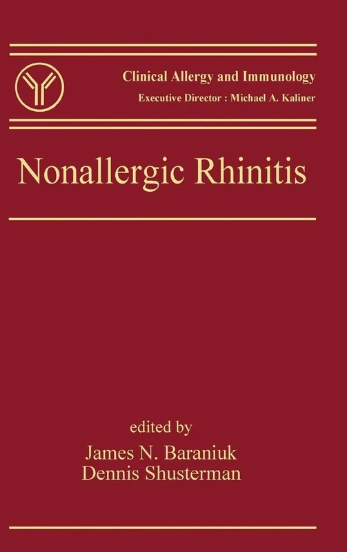 CRC Press Nonallergic Rhinitis: Clinical Allergy and Immunology - Image 1