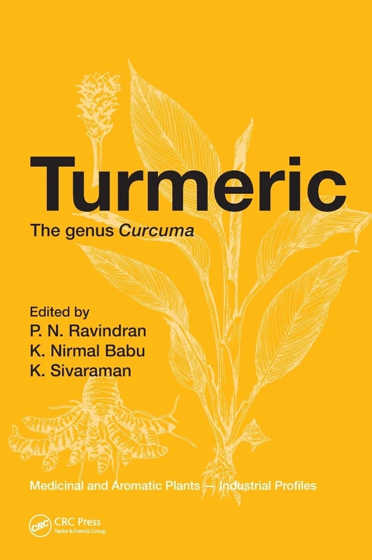 CRC Press Turmeric: The Genus Curcuma - Medicinal Plants Book
