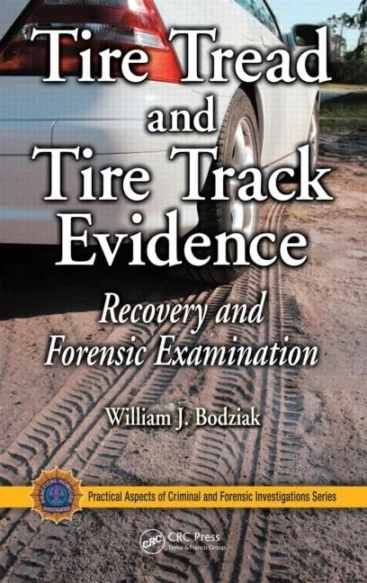 CRC Press Tire Tread and Tire Track Evidence Forensic Book - Image 1