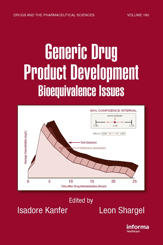 CRC Press Generic Drug Product Development: Bioequivalence 180
