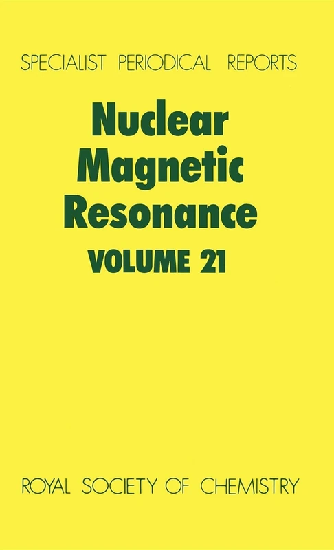 Nuclear Magnetic Resonance: Volume 21 (Specialist Periodical Reports - Nuclear Magnetic Resonance) - Image 1