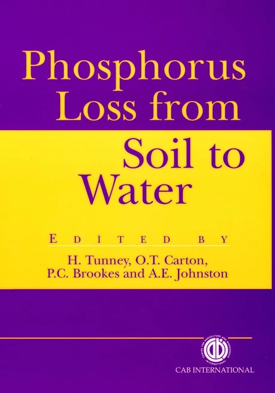 Phosphorous Loss from Soil to Water