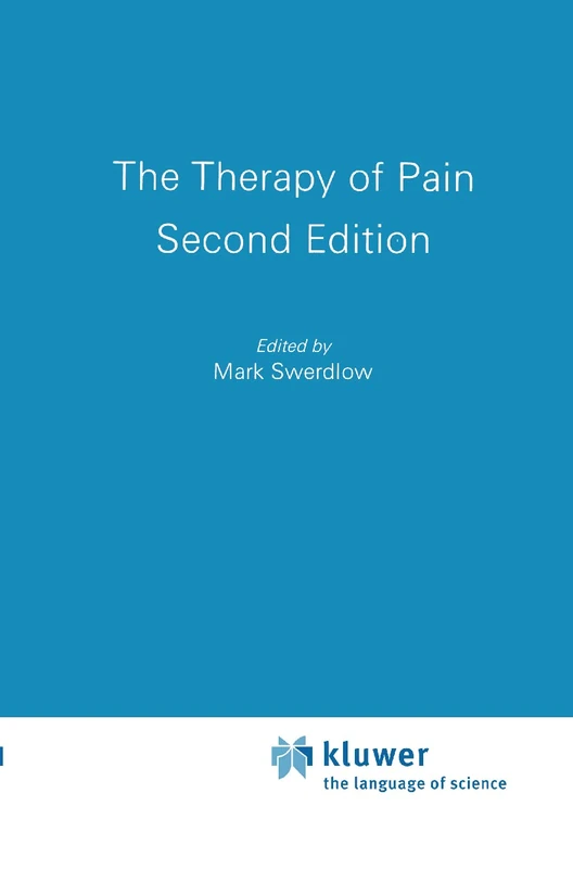 Springer - The Therapy of Pain - Medical Healthcare Book
