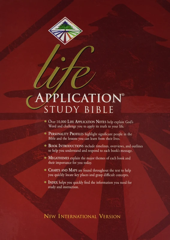 Niv Life Application Study Bible Black - Image 1