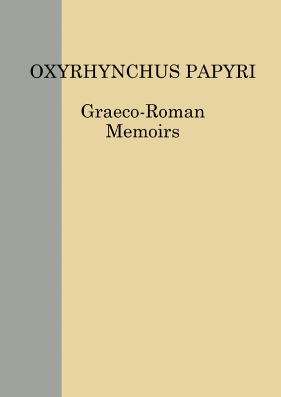 The Undertakers of the Great Oasis: 1 (Graeco-Roman Memoirs, Supplemental)
