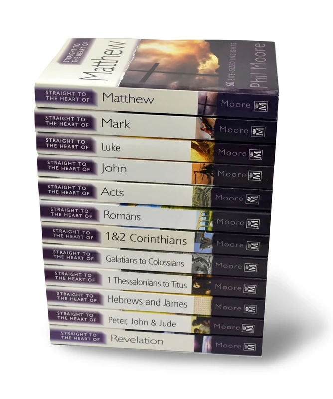 Straight to the Heart of the New Testament (12 books) (The Straight to the Heart Series)