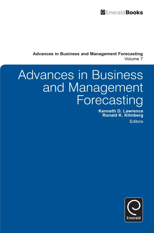 Advances in Business and Management Forecasting: 7