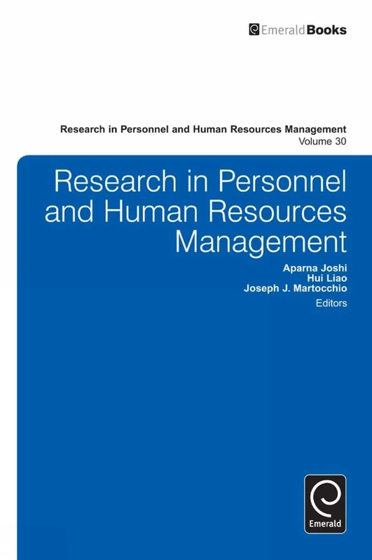 Research in Personnel and Human Resources Management: 30