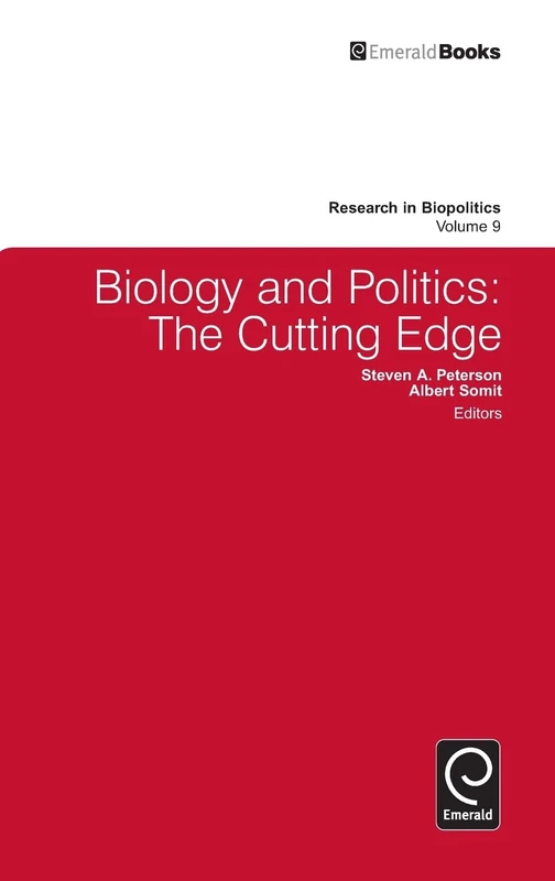 Biology and Politics: The Cutting Edge: 9 (Research in Biopolitics, 9)
