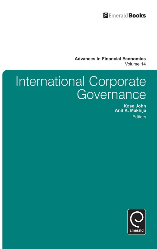International Corporate Governance: 14 (Advances in Financial Economics, 14)