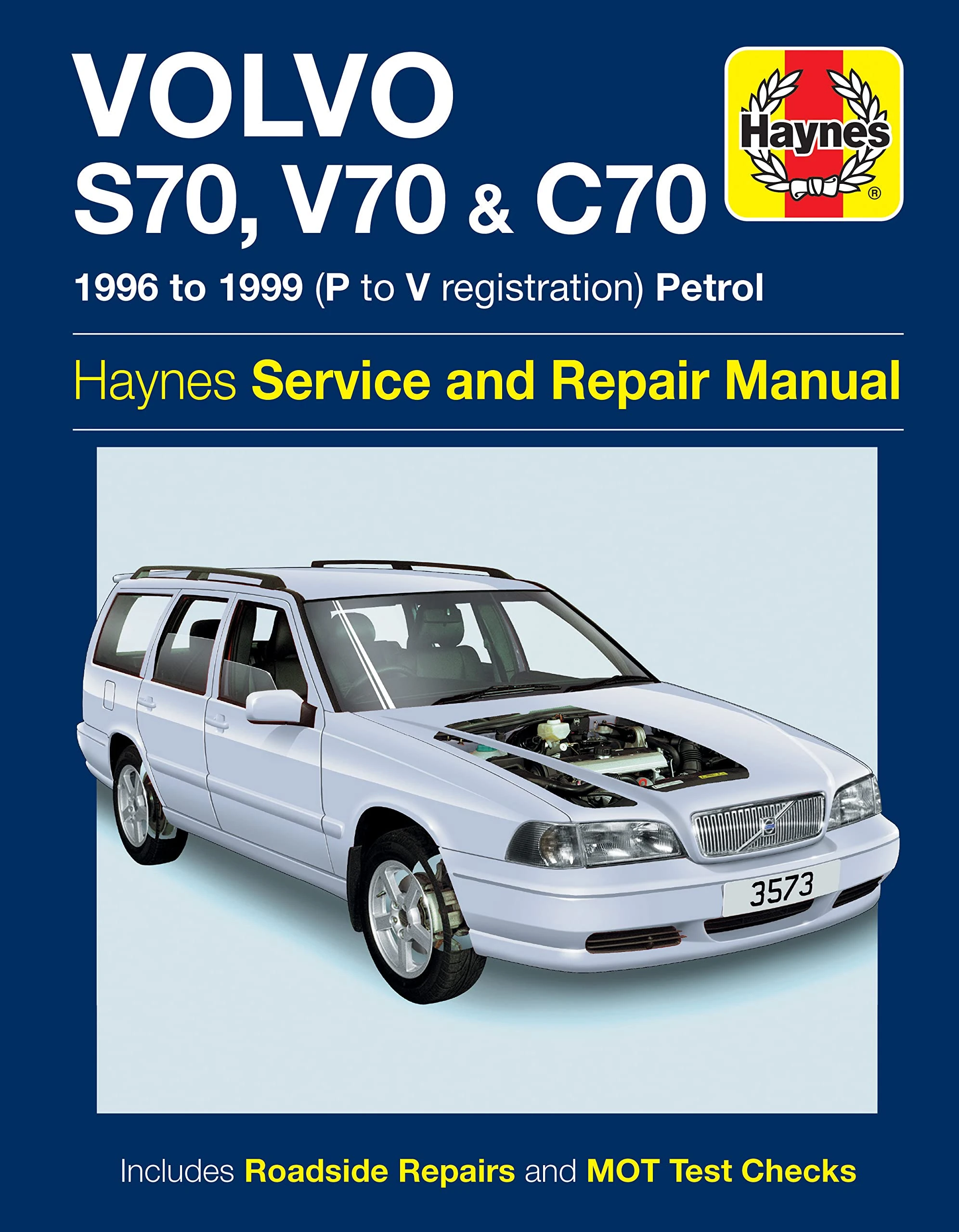 Haynes Volvo S70, V70 & C70 Petrol (96 - 99) Repair Manual (Paperback)