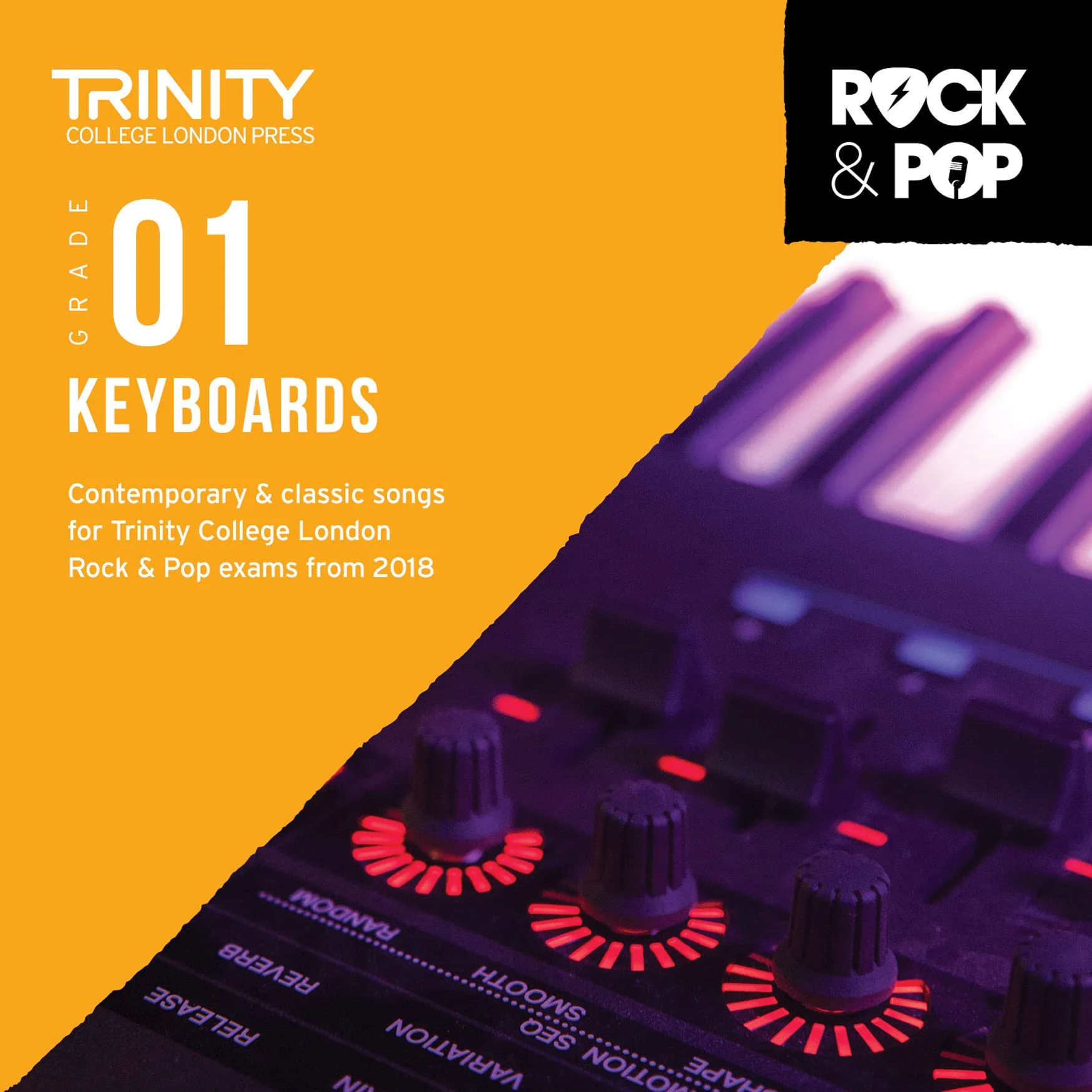 Trinity College London Rock & Pop 2018 Keyboards Grade 1 CD Only (Trinity Rock & Pop) (Trinity Rock & Pop)