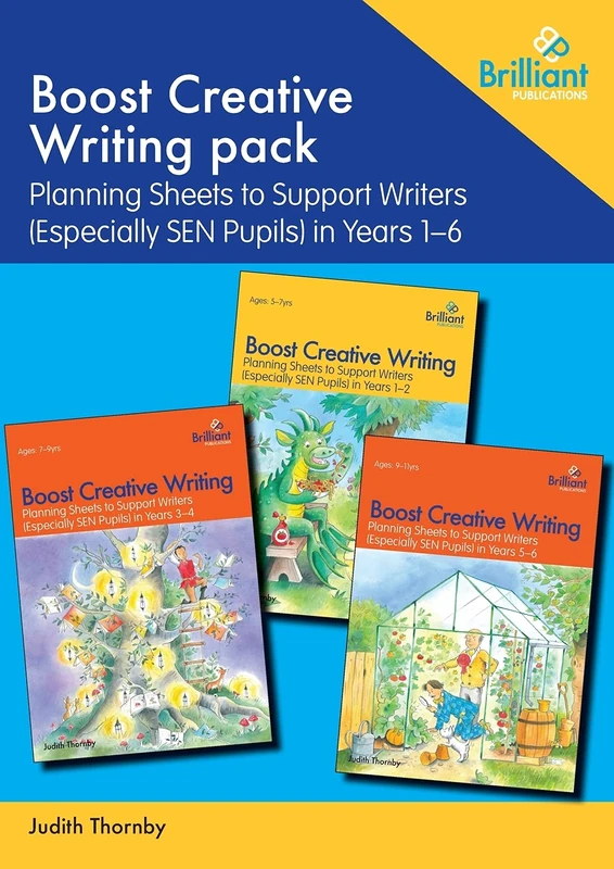 Boost Creative Writing pack: Planning Sheets to Support Writers (Especially Sen Pupils) in Years 1-6 - Image 1