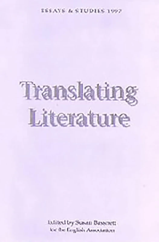 Translating Literature: 50 (Essays and Studies)