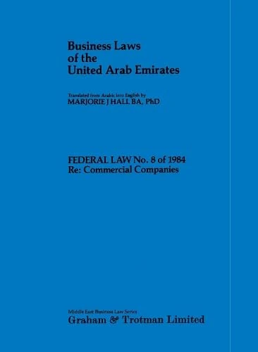 Commercial Companies Law of the United Arab Emirates