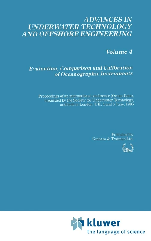 Springer - Evaluation, Comparison and Calibration of Oceanographic Instruments