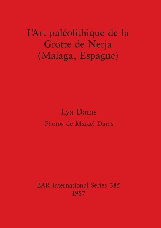 L' Art Paleolithique de la Grotte de Nerja (Malaga, Espagne): 385 (British Archaeological Reports International Series)