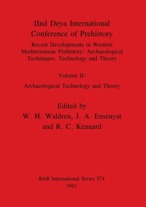 Recent Developments in Western Mediterranean Prehistory: Archaeological Techniques Technology and Theory: Recent Developments in Western Mediterranean ... Archaeological Reports International Series) - Image 1