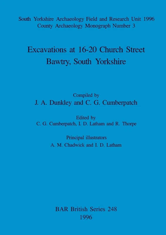 Excavations at 16-20 Church Street, Bawtry, South Yorkshire: 248 (British Archaeological Reports British Series)