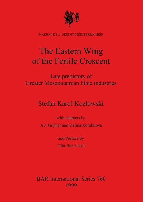The Eastern Wing of the Fertile Crescent: Late prehistory of Greater Mesopotamian lithic industries: 760 (British Archaeological Reports International Series)