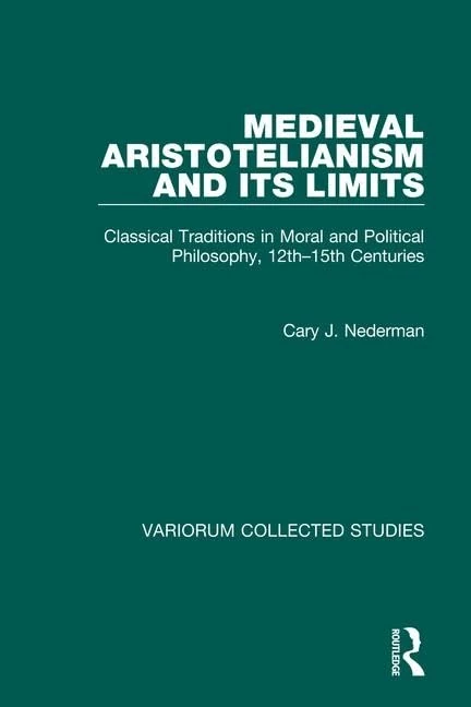 Routledge Medieval Aristotelianism and its Limits - 565