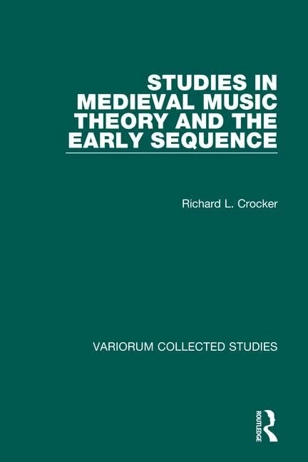 Studies in Medieval Music Theory and the Early Sequence: 580 (Variorum Collected Studies) - Image 1