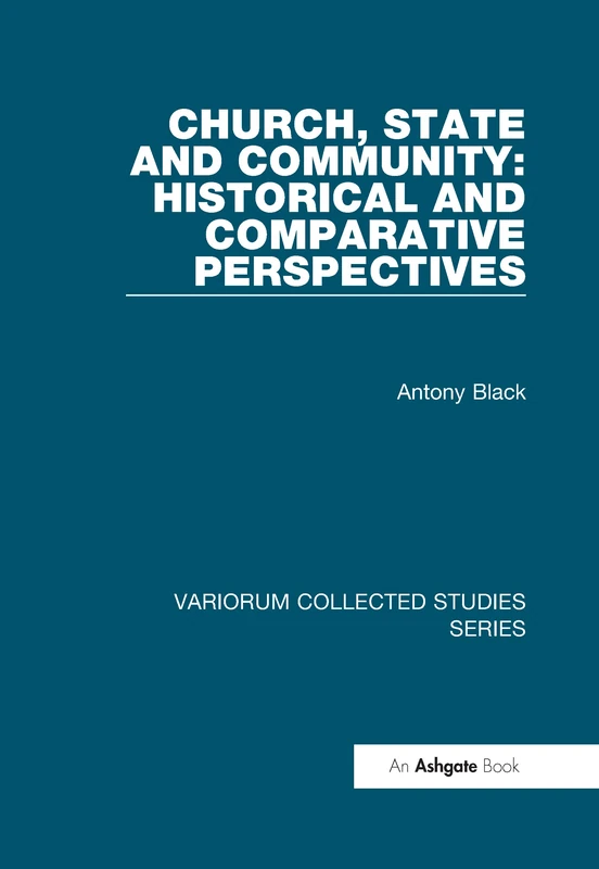 Routledge Church, State and Community - Historical Studies