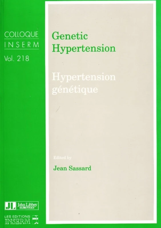 Genetic Hypertension (Colloques Inserm): v. 218 - Image 1