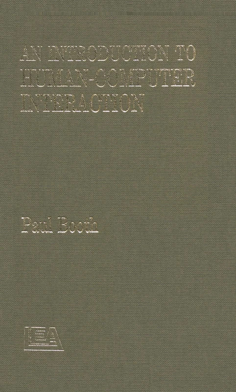 Psychology Press - An Introduction To Human-Computer Interaction