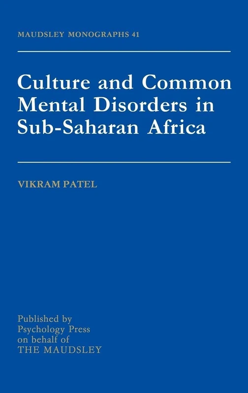 Routledge Culture and Common Mental Disorders in Sub-Saharan Africa