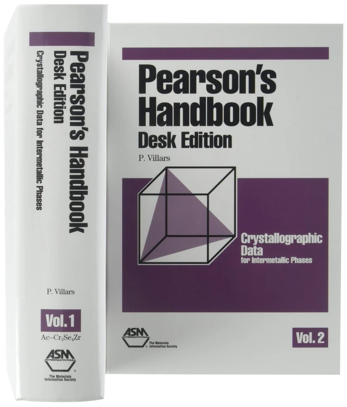Pearson's Handbook: Updated Desk Edition: Crystallographic Data for Intermetallic Phases (2 Volume Set)