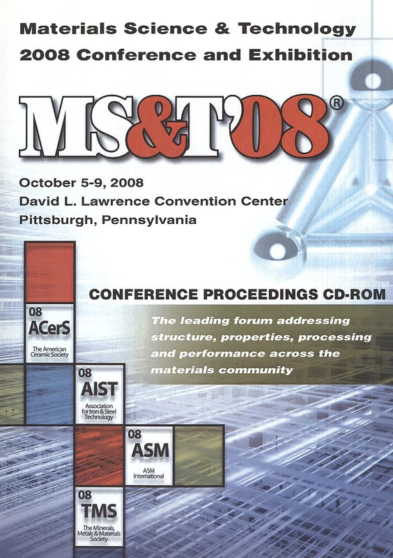 Materials Science & Technology 2008