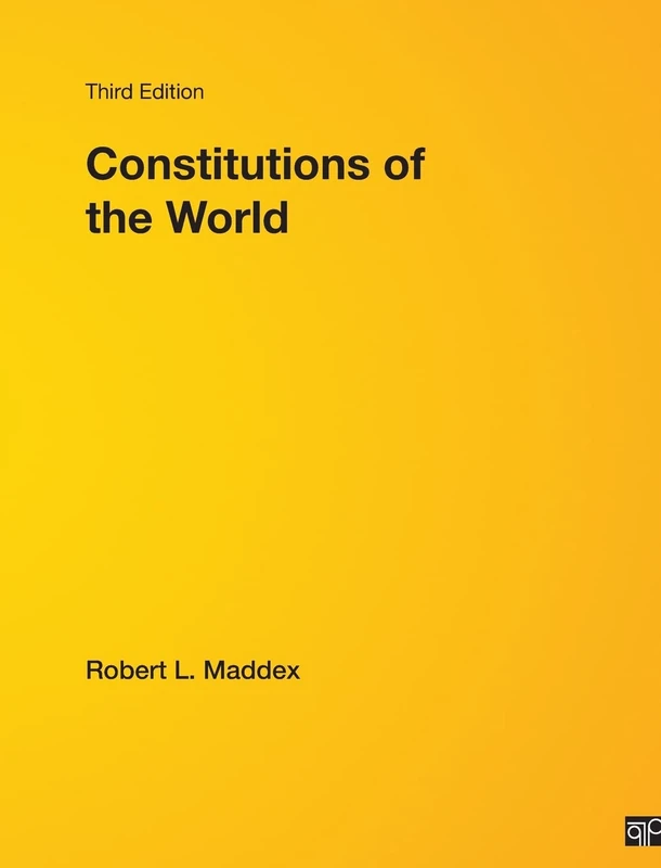 CQ Press Constitutions of the World, Third Edition