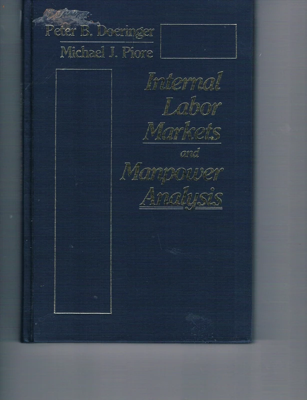 Internal Labor Markets and Manpower Analysis: With a New Introduction