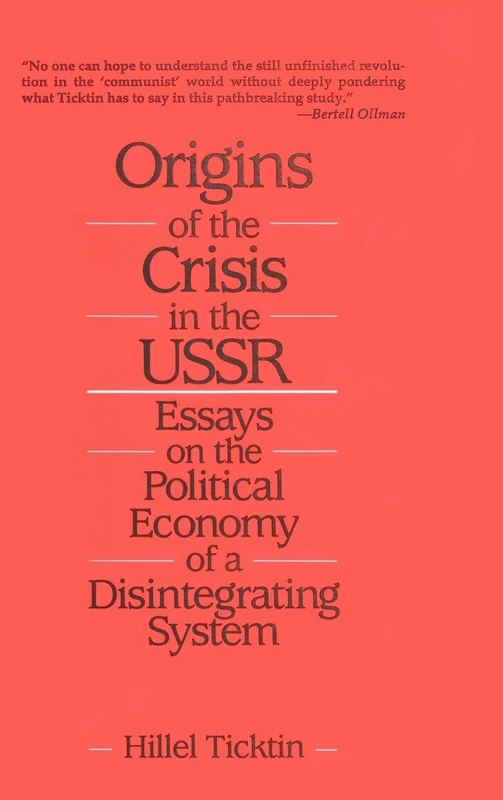 Routledge - Origins of the Crisis in the U.S.S.R. Book