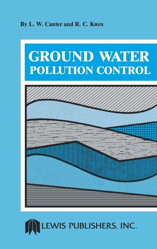 CRC Press Ground Water Pollution Control - Engineering Book